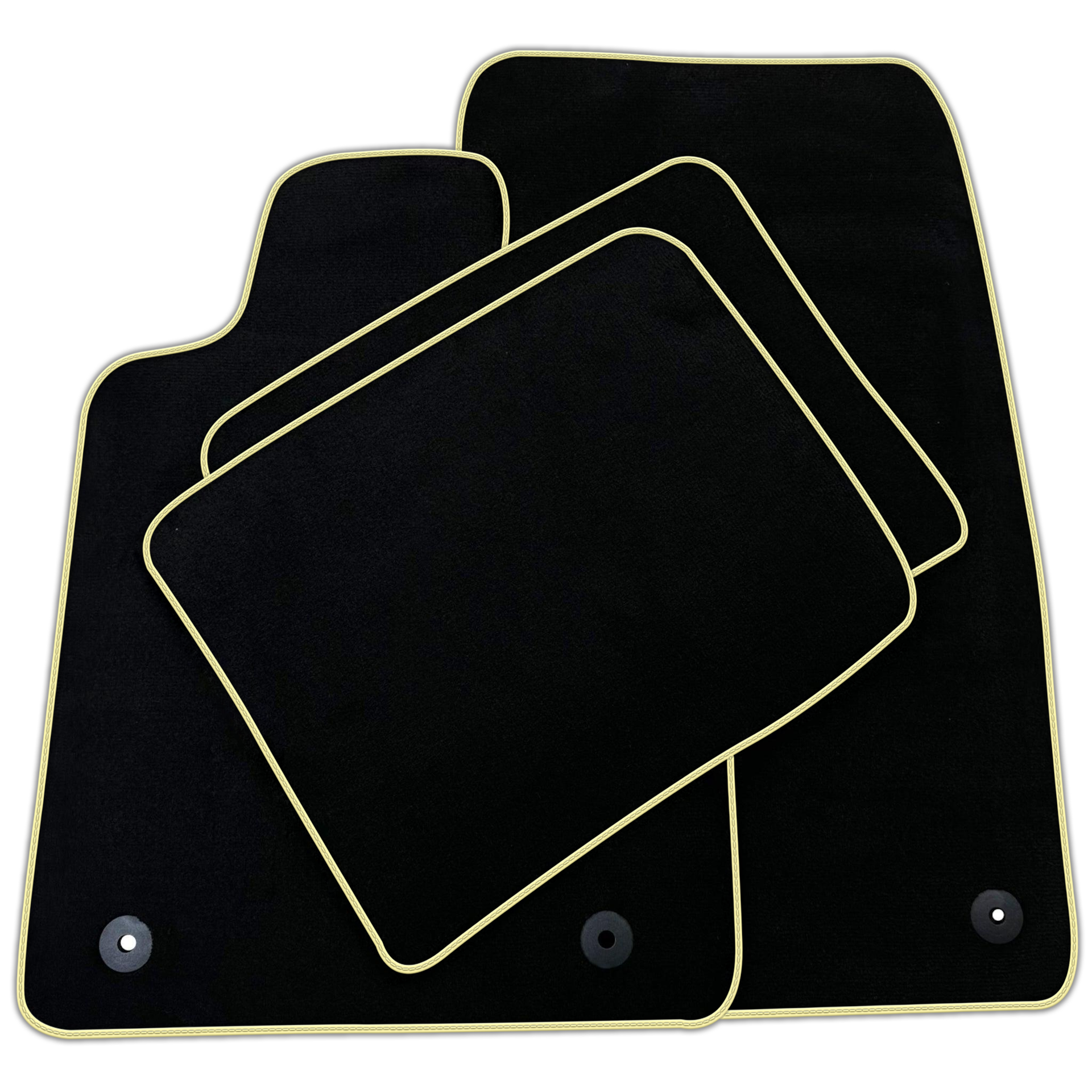 Black Floor Mats for Fisker Karma (2011-2012)