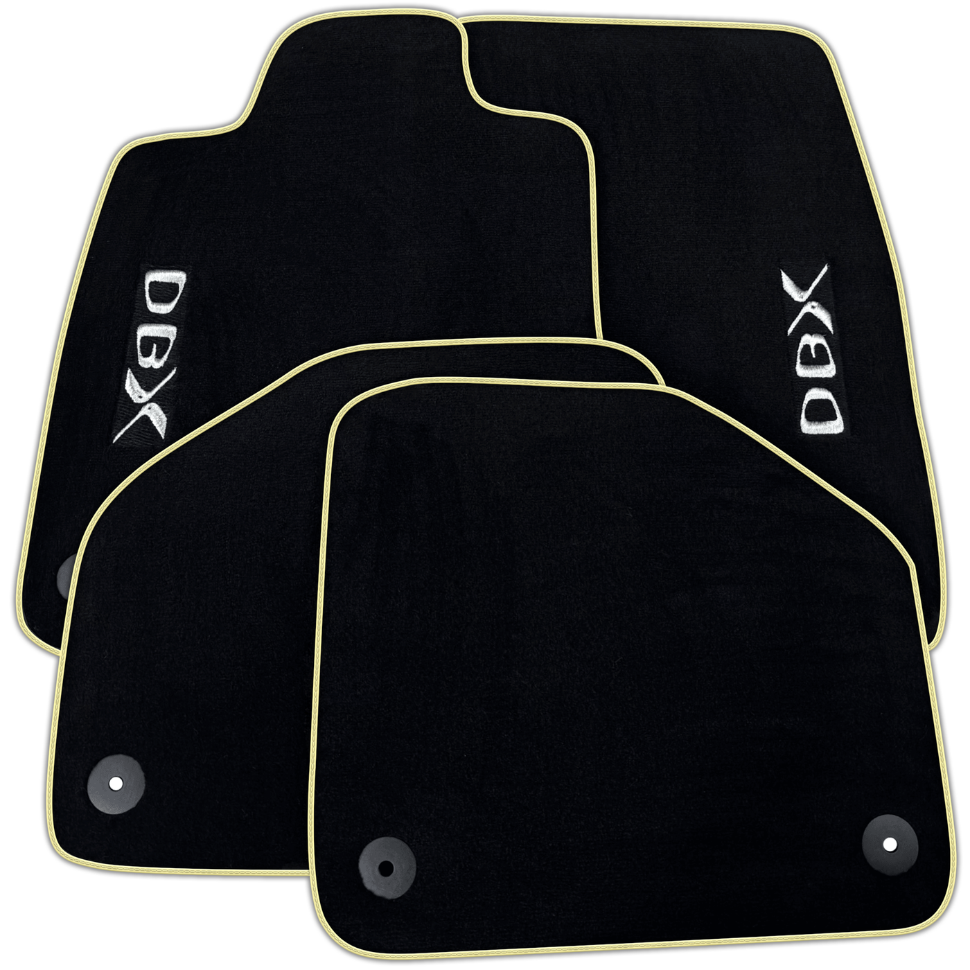 Black Floor Mats for Aston Martin DBX707 (2022-2026) SUV707 (2022-2026) SUV