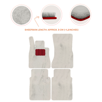 Luxury Sheepskin Floor Mats for Mercedes-Benz G-Class W463 (2018-2023)