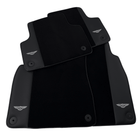 Black Floor Mats for Bentley Bentayga (2015-2023) with Leather