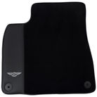 Black Floor Mats for Bentley Bentayga (2015-2023) with Leather