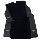 Black Floor Mats for Bentley Flying Spur (2013-2019) with Leather