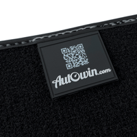 Black Floor Mats for Bentley Flying Spur (2013-2019) with Leather