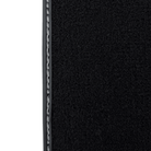 Black Floor Mats for Bentley Flying Spur (2013-2019) with Leather