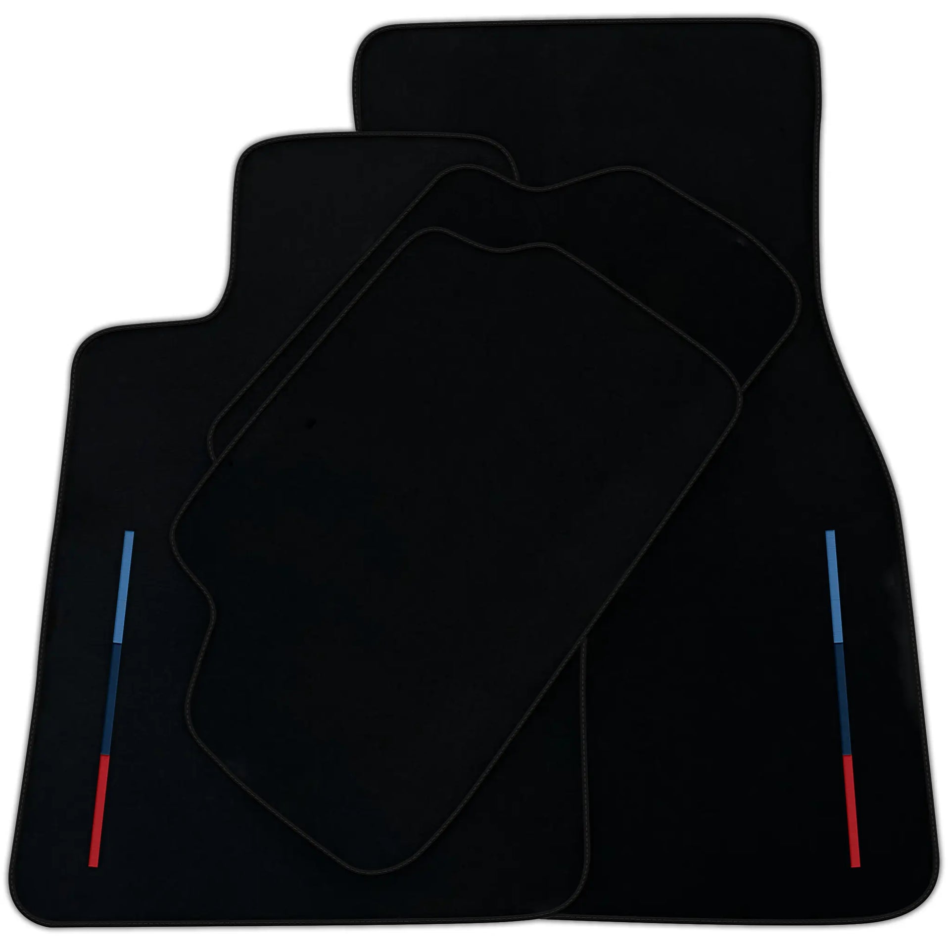 Black Floor Mats For BMW 3 Series E93 Tailored Set Perfect Fit | Various Trim Colors