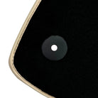 Black Floor Mats For Bentley Continental GTC Convertible (2018–2023) - AutoWin