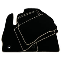 Black Floor Mats For Toyota Corolla CR1 (2019) - AutoWin