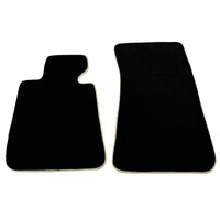 Black Floor Mats for BMW 3 Series E30 2-doors Coupe (1982–1994) - AutoWin