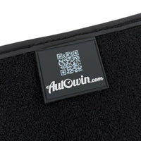 Black Floor Mats for BMW G61 (2023-2026) Touring | Green Leather Borders