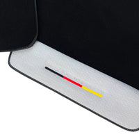 Black Floor Mats for BMW 1 Series F70 with Gray Leather
