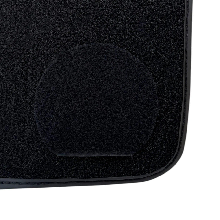 Black Floor Mats for BMW 1 Series F70 with Green Leather ER56 Performance