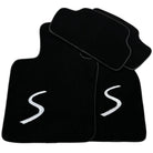 Black Floor Mats for Mini Clubman R55 (2007-2015) - AutoWin