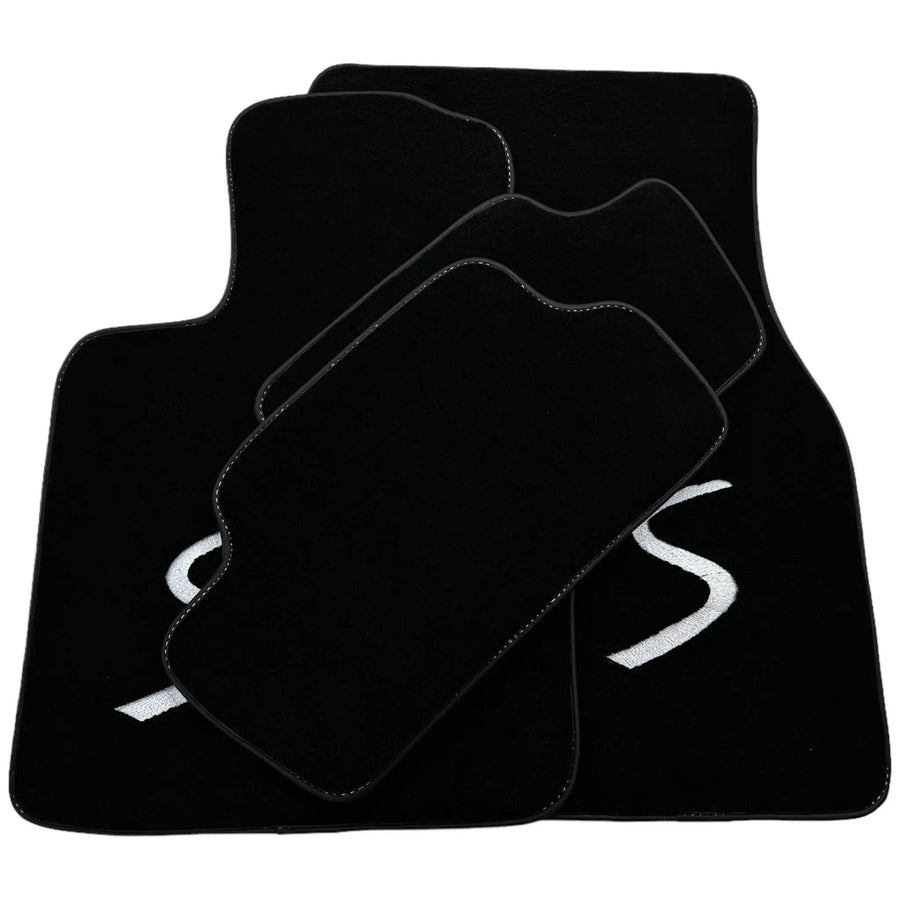 Black Floor Mats for Mini Clubman R55 (2007-2015) - AutoWin