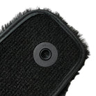 Black Sheepskin Floor Mats For Mercedes Benz A-Class W168 (1997-2004) | ER56 Design - AutoWin