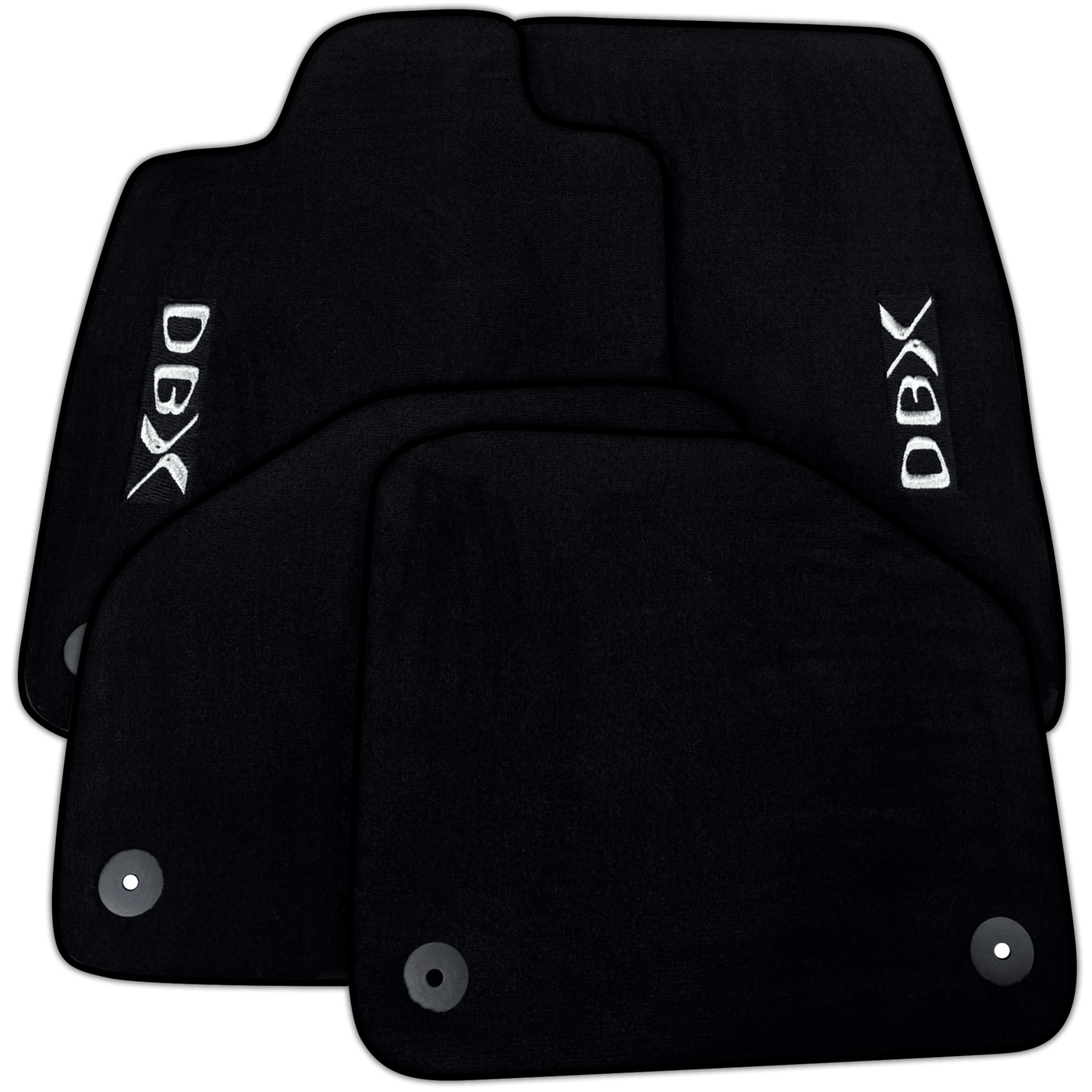 Black Floor Mats for Aston Martin DBX707 (2022-2026) SUV707 (2022-2026) SUV