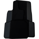 Custom Black Floor Mats for Porsche Panamera (2017-2023) With Leather