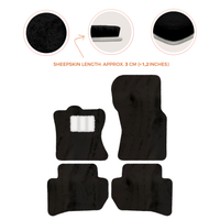 Premium Sheepskin Floor Mats for 2010-2013 Range Rover Sport