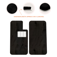 Premium Sheepskin Floor Mats for Aston Martin V8 Virage (1989-1995) Coupe