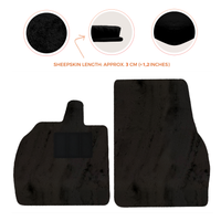 Luxury Sheepskin Floor Mats for Lamborghini Revuelto 2024-2025
