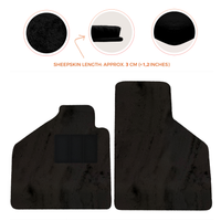 Premium Sheepskin Floor Mats for Lamborghini Aventador (2012-2022)