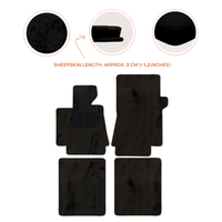 Luxurious Premium Sheepskin Floor Mats for Bentley Arnage (1998-2009)