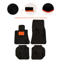 Premium Sheepskin Floor Mats for Bentley Continental GTC (2011-2018)
