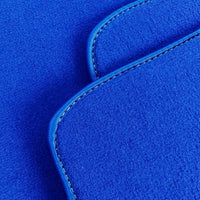 Blue Floor Mats For BMW 5 Series E60 With M Package - AutoWin