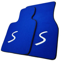 Blue Floor Mats for Mini Cabrio R52 Convertible (2004-2009) - AutoWin