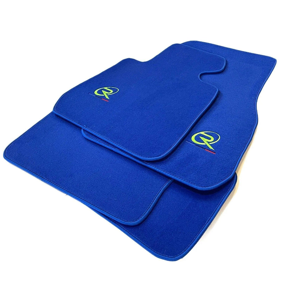 Blue Mats For BMW 1 Series F70 Tailored Set Perfect Fit - AutoWin