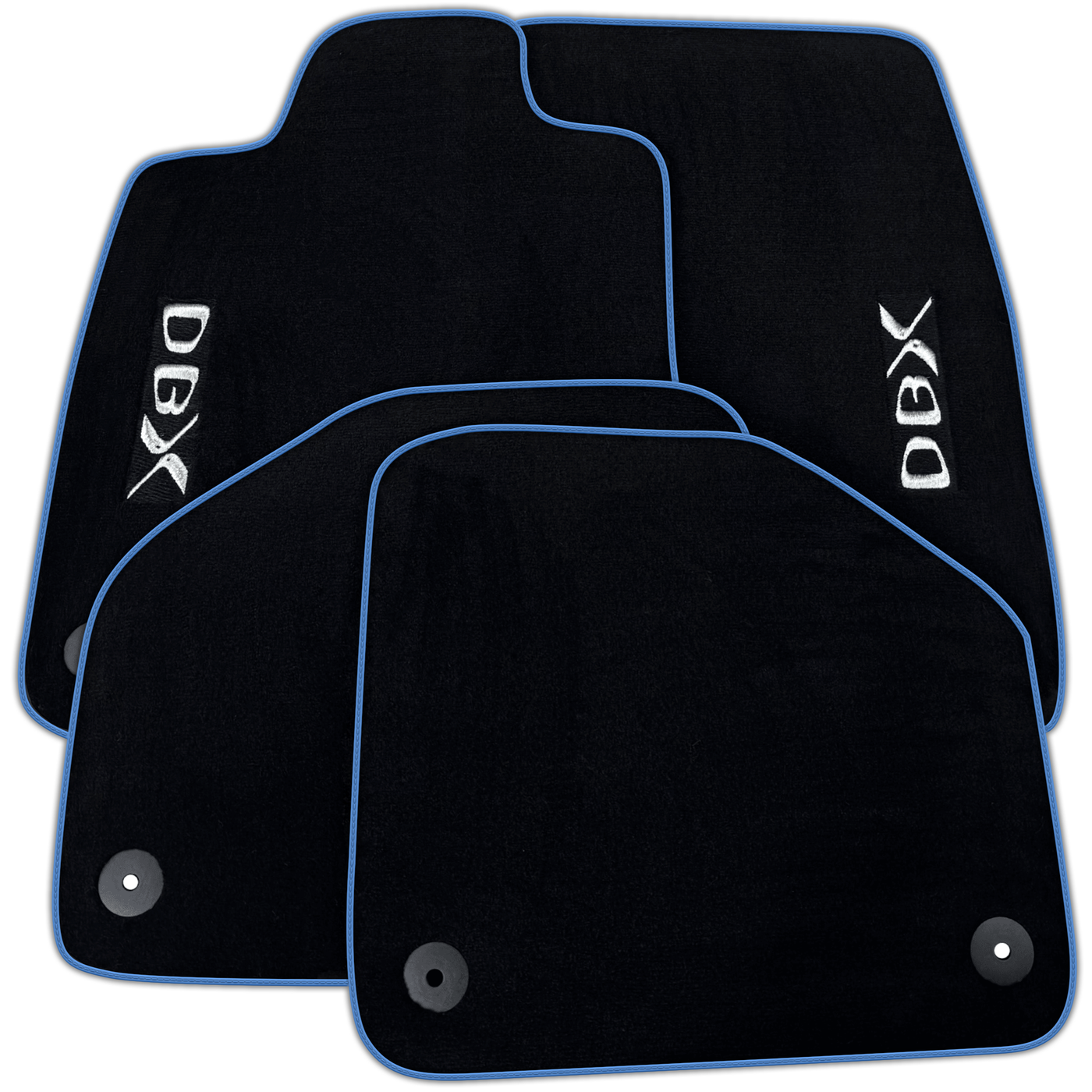 Black Floor Mats for Aston Martin DBX707 (2022-2026) SUV707 (2022-2026) SUV