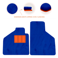 Premium Sheepskin Floor Mats for Lamborghini Aventador (2012-2022)