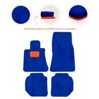 Premium Sheepskin Floor Mats for Bentley Continental GTC (2011-2018)