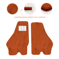 Luxury Sheepskin Floor Mats for Lamborghini Urus (2018-2026)