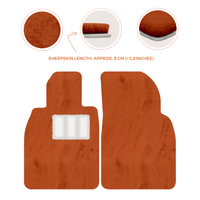 Deluxe Luxury Sheepskin Floor Mats for Porsche 911 SC (1978-1984)