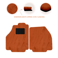 Premium Sheepskin Floor Mats for Ferrari 488 Spider (2016-2022)