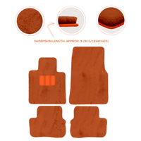 Premium Sheepskin Floor Mats for Rolls-Royce Shadow (1965-1977)