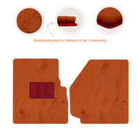 Premium Sheepskin Floor Mats for Land Rover Discovery (2004-2009)