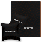 Premium Custom Black Leather Floor Mats for Ferrari FF (2011-2016)