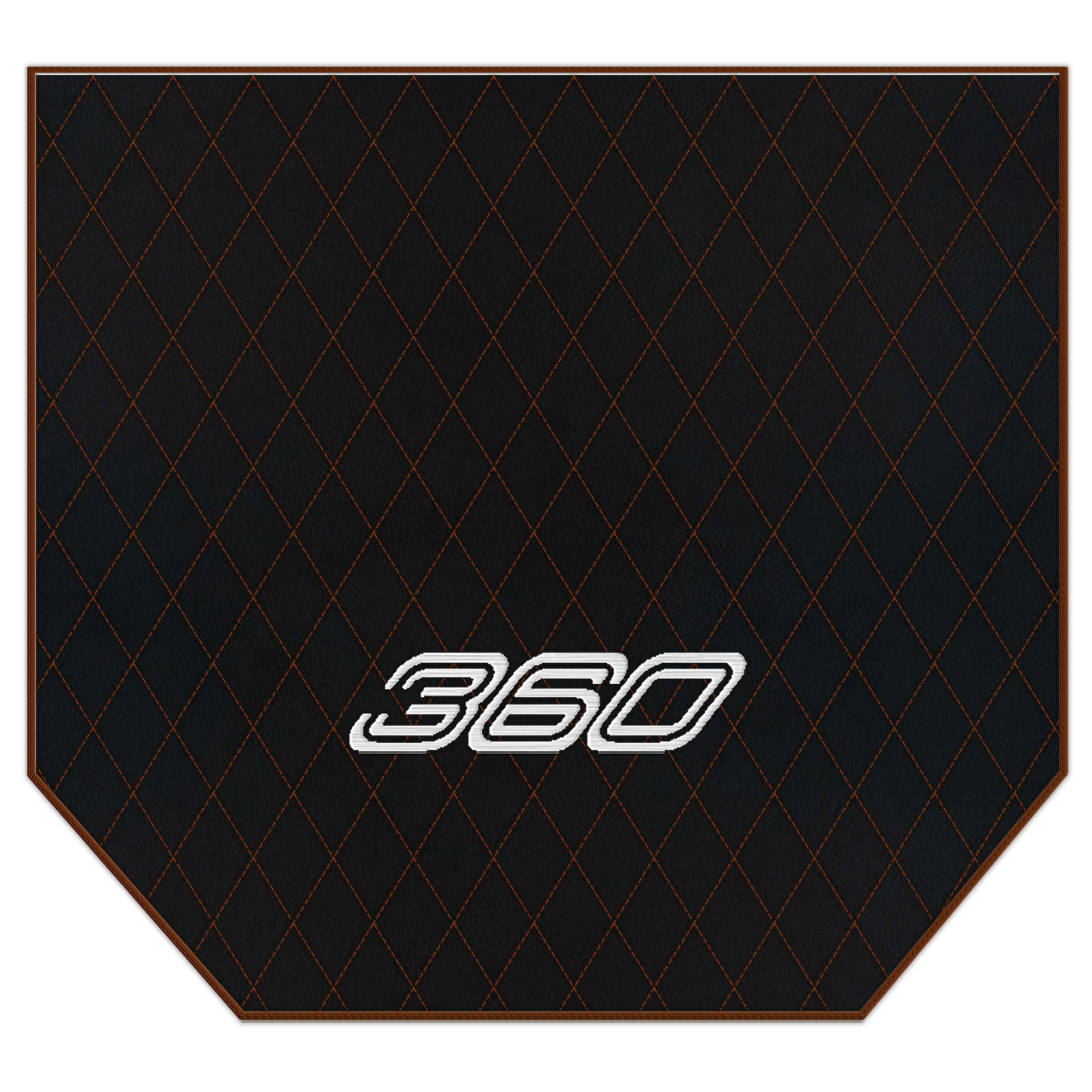 Premium Black Leather Floor Mats for Ferrari F430 (2004-2009)