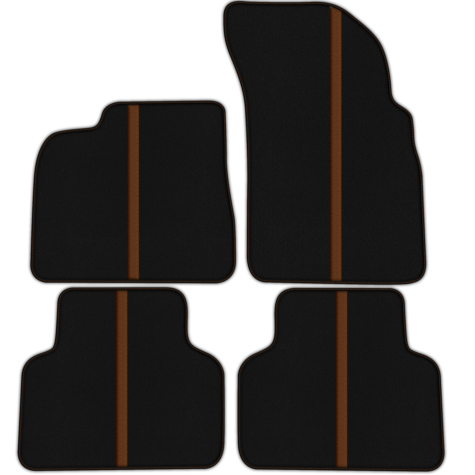 Luxury Black Floor Mats for Lamborghini Murcielago (2001-2010)