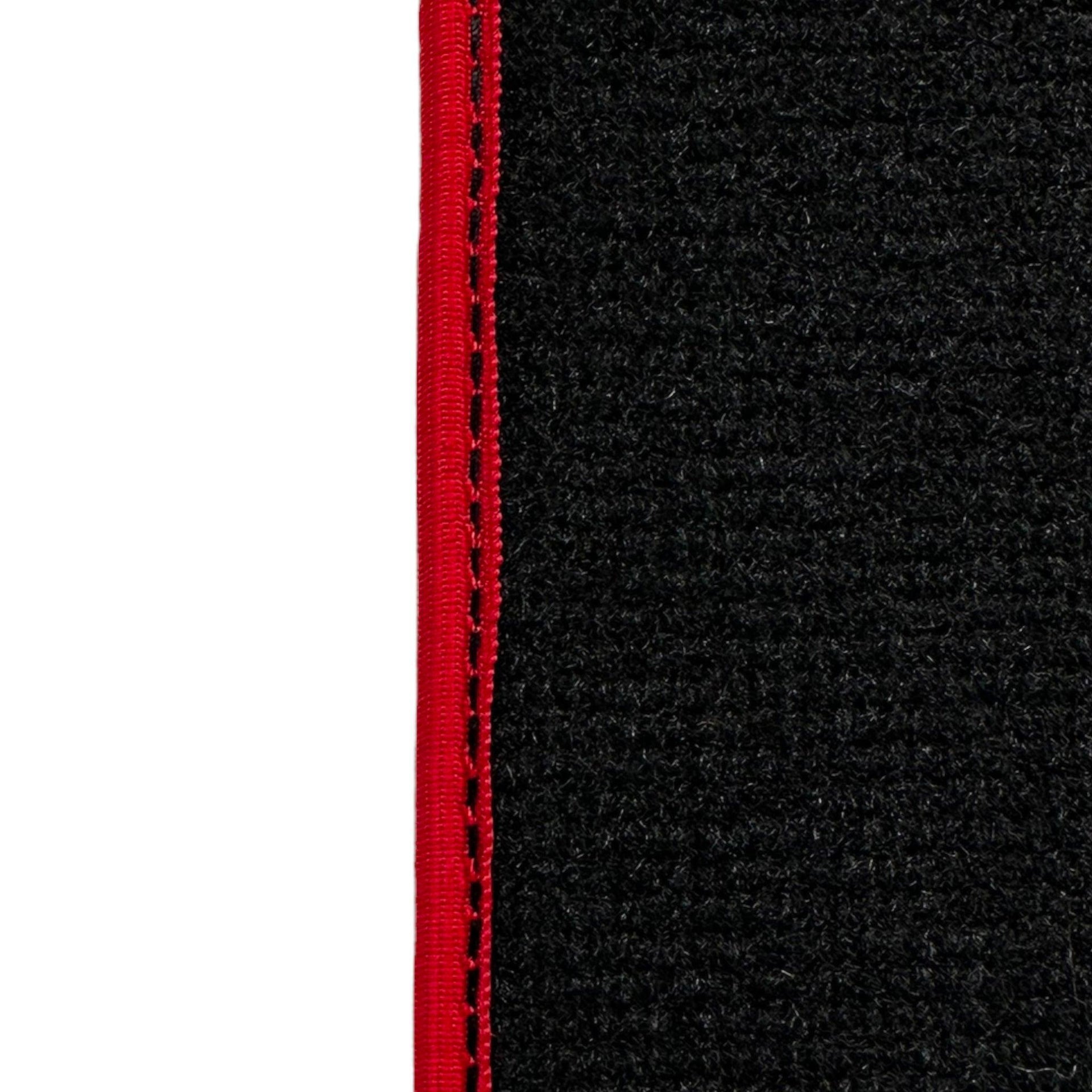 Black Floor Mats For Toyota Corolla E12 (2001-2007) ER56 Design - AutoWin