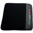 Black Floor Mats for Ferrari Purosangue with Leather and Black Trim | Italian Edition - AutoWin