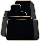 Custom Black Floor Mats for Rolls Royce Spectre (2023-2024) Various Trim Colors