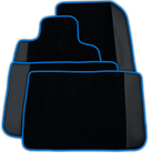 Custom Black Floor Mats for Rolls Royce Spectre (2023-2024) Various Trim Colors