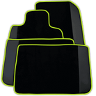 Custom Black Floor Mats for Rolls Royce Spectre (2023-2024) Various Trim Colors