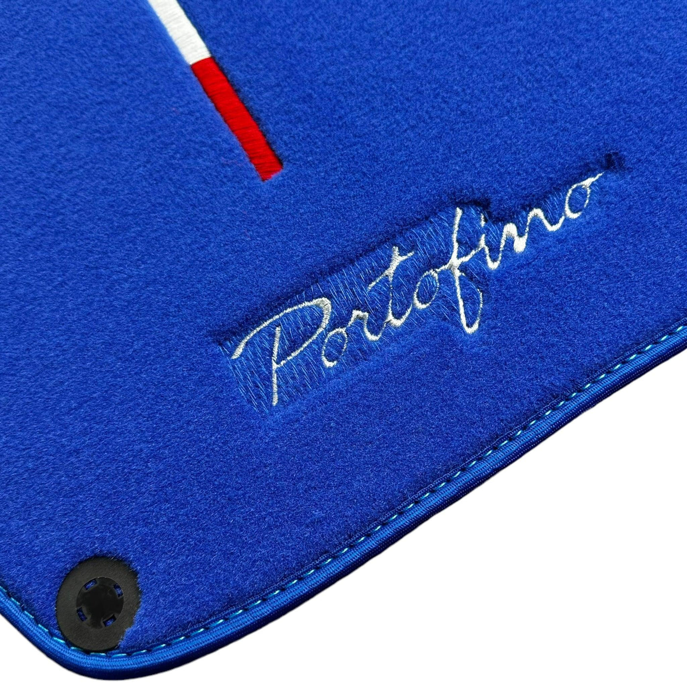 Blue Floor Mats for Ferrari Portofino (2018-2023) Italian Edition - AutoWin