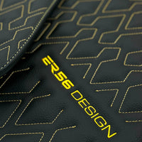 Black Leather Floor Mats for Rolls-Royce Phantom VIII (2017-2024) ER56 Design - AutoWin