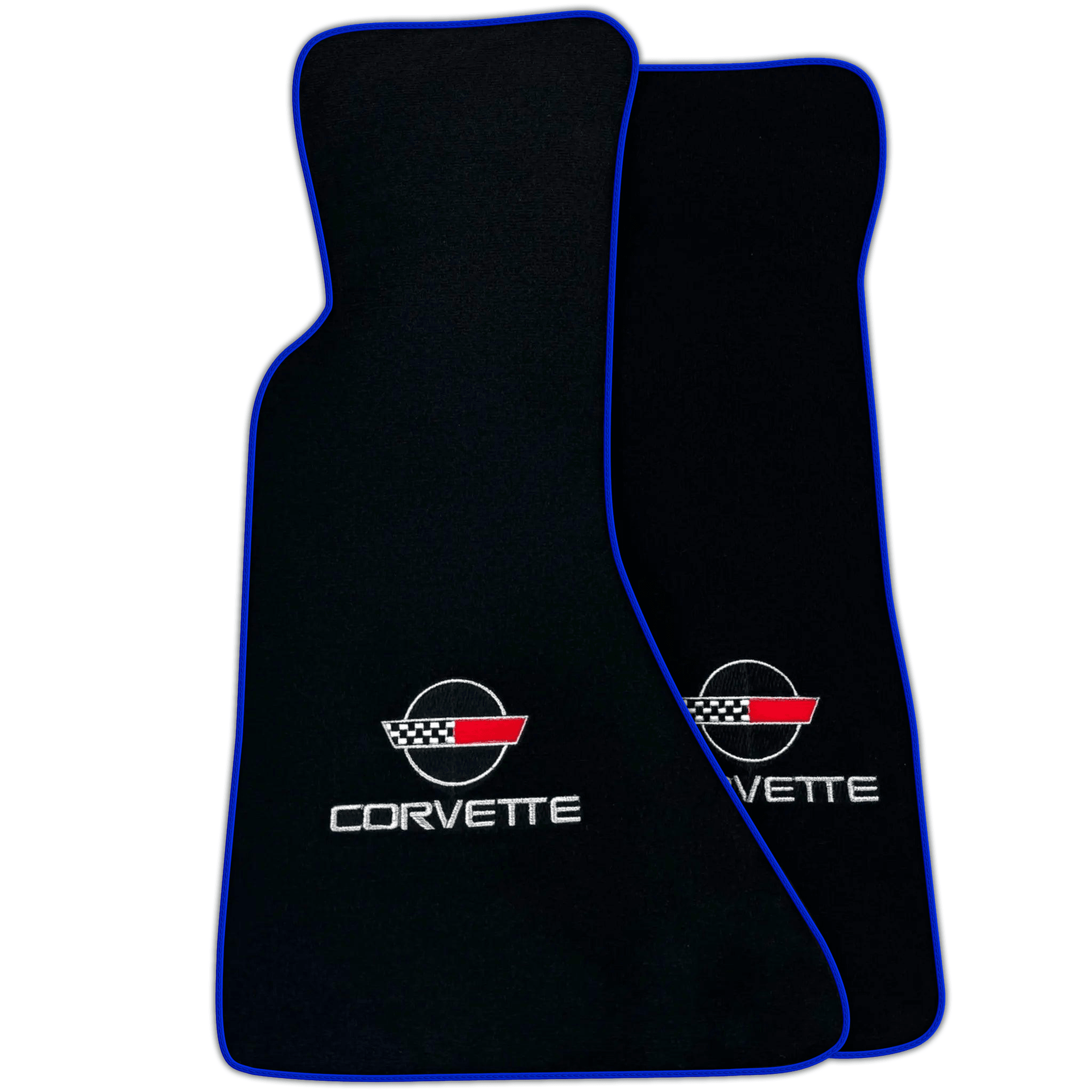 Black Floor Mats for Chevrolet Corvette C4 (1984-1996) | Various Trim Colors
