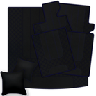 Black Leather Floor Mats for Bentley Bentayga (2015-2023) | AW1 Design