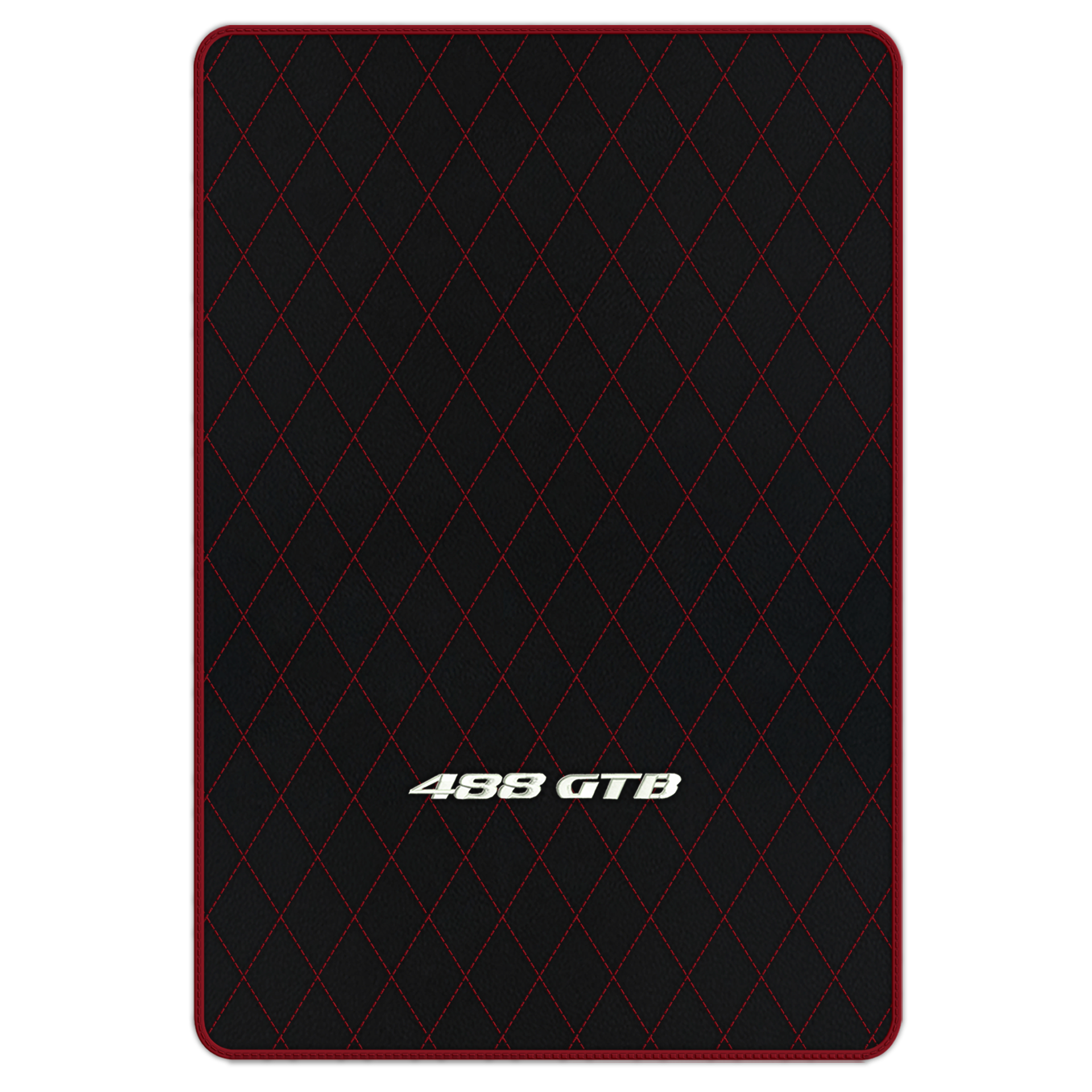 Premium Black Leather Floor Mats for Ferrari 458 Italia (2009-2015)